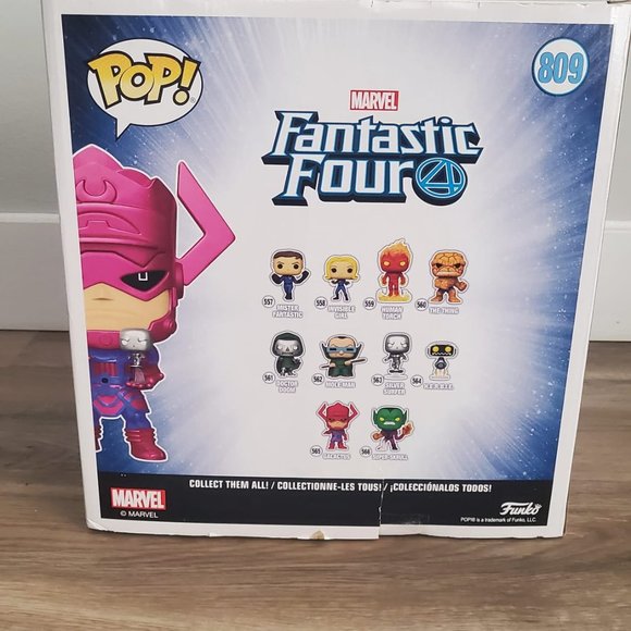 Funko Pop! Jumbo Marvel Galactus 10" - Picture 2 of 4